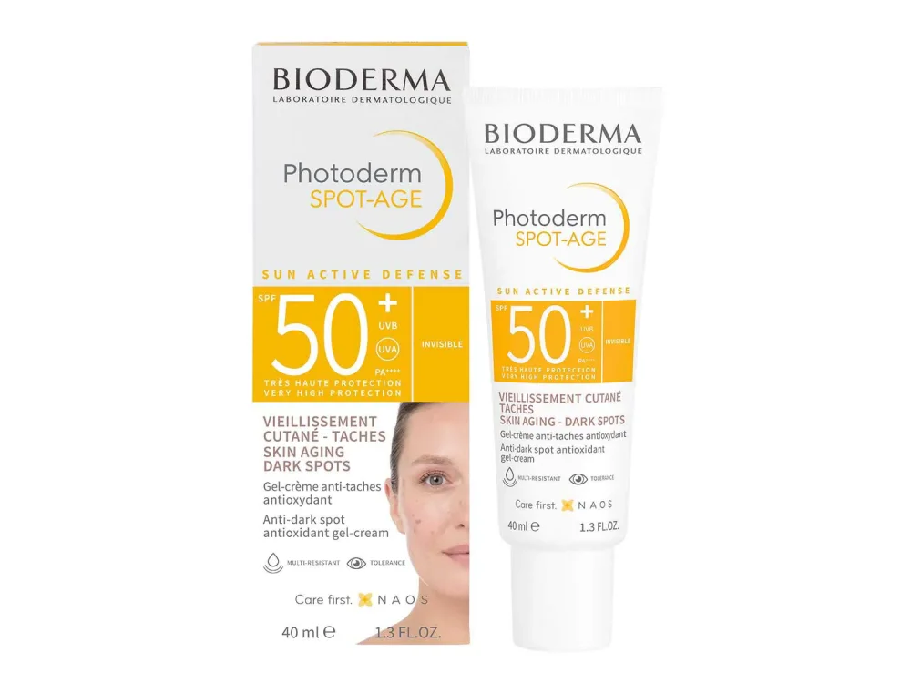 Bioderma Photoderm Spot - Age Sun Active Defense Αντηλιακό Προσώπου Κατα των Κηλίδων με SPF50+, 40ml