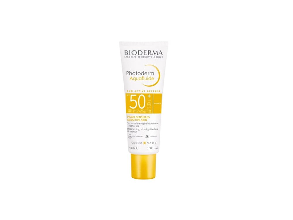 Bioderma Photoderm Max Aquafluid SPF50+ Dry Touch, Αντηλιακή Προστασία με Ματ Υφή, 40ml