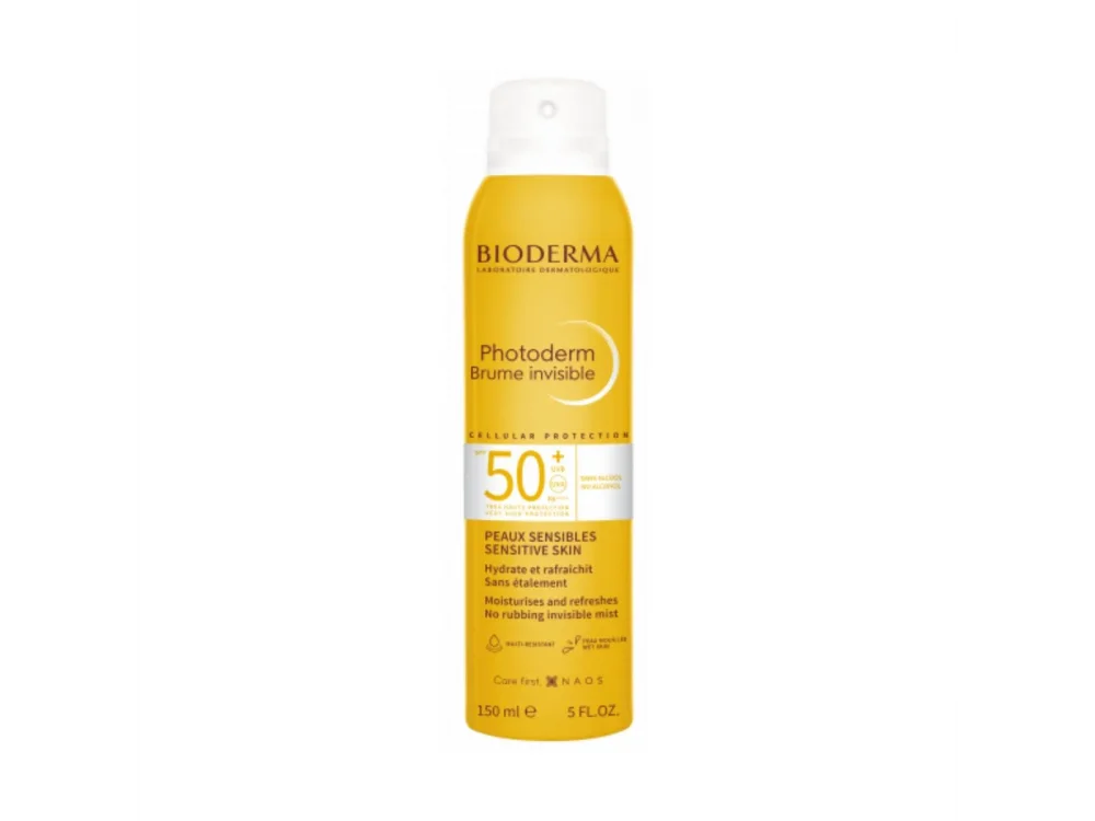 Bioderma Photoderm Brume Invisible SPF50+, Ενυδατικό Αντηλιακό Mist SFP50+, 150ml