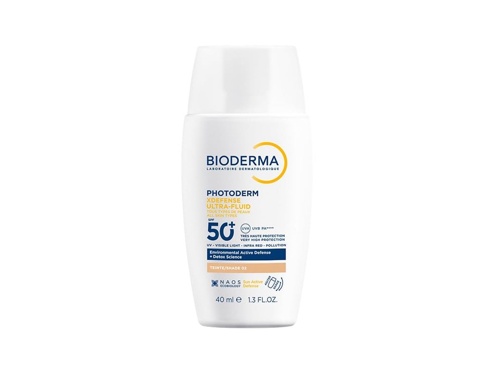 Bioderma Photoderm XDefense Ultra-Fluid Αντιηλιακό Προσώπου με Χρώμα SPF50+ Απόχρωση 02, 40ml