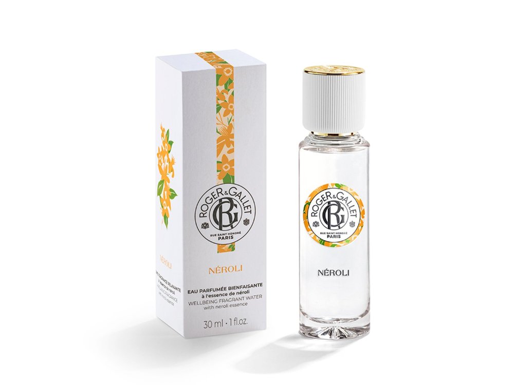 Roger & Gallet Neroli Fragrant Wellbeing Water Perfume, Γυναικείο Άρωμα Εμπλουτισμένο με Εκχύλισμα Neroli, 30ml