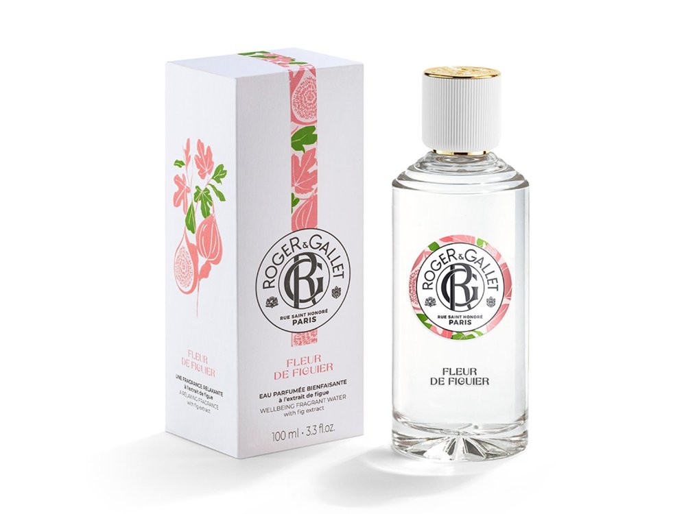 Roger & Gallet Fleur de Figuier Fragrant Wellbeing Water Perfume with Fig Extract, Γυναικείο Άρωμα Εμπλουτισμένο με Εκχύλισμα Σύκου, 100ml