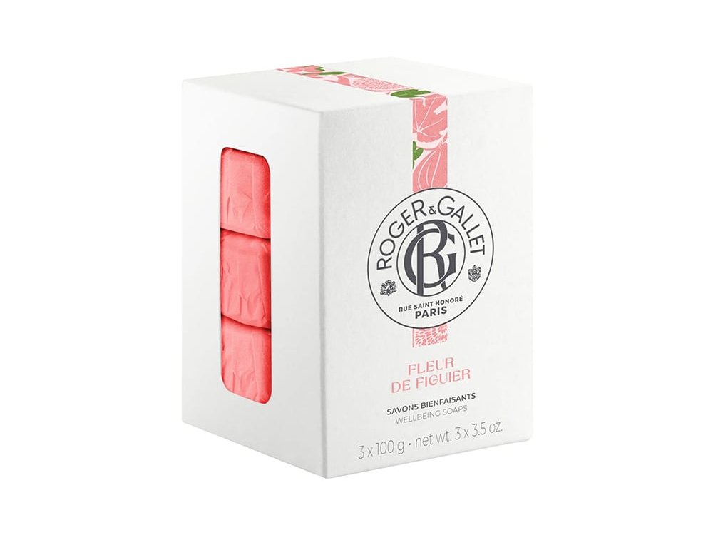 Roger&Gallet Fleur de Figuier Σετ Σαπούνια 3x100g, 1σετ