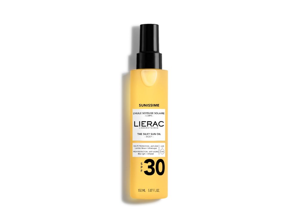 Lierac Sunissime The Silky Sun Body Oil SPF30 Αντηλιακό Λάδι Σώματος, 150ml