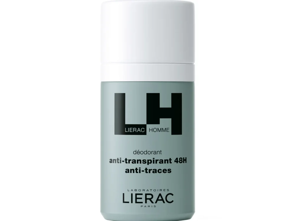Lierac Promo Xmas Set Homme Global Anti-Aging Fluid Λεπτόρρευστη Κρέμα Προσώπου & Ματιών, 50ml & Deodorant Αποσμητικό 48ωρης Προστασίας, 50ml & Δώρο Pouch 1τμχ