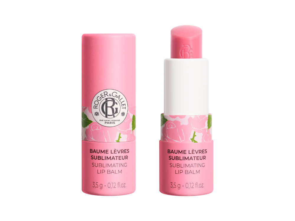 Roger&Gallet Sublimating Lip Balm Rose, Ενυδατικό Balm Χειλιών, 3,5g