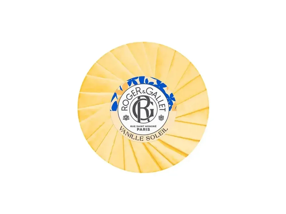 Roger & Gallet Vanille Soleil, Μπάρα Σαπουνιού με βανίλια μαγαδασκάρης, 100gr