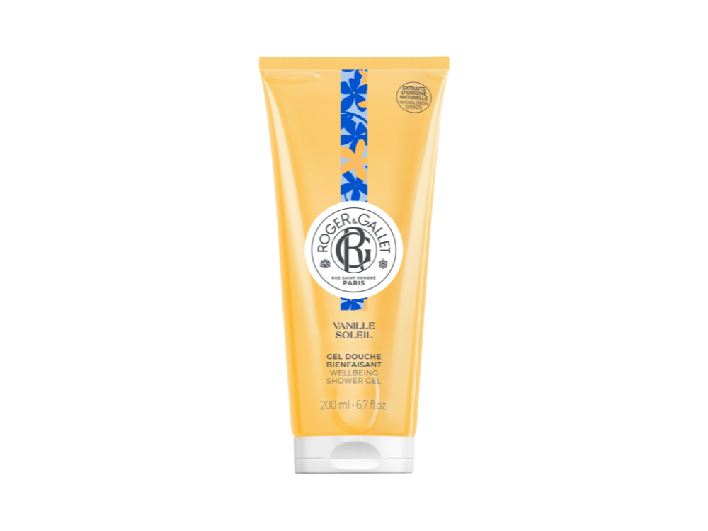 Roger&Gallet Vanille Soleil Shower Gel Αναζωογονητικό Αφρόλουτρο, 200ml
