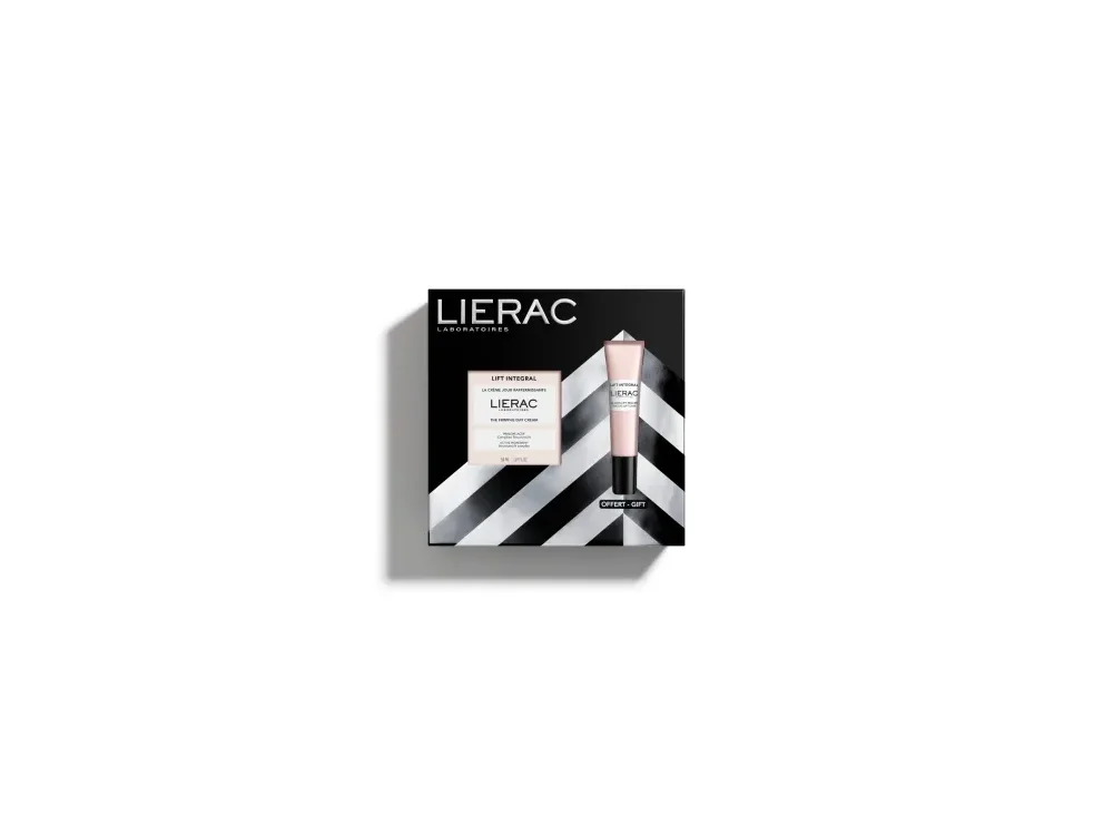 Lierac X-mas The Firmness & Lift Anti-Aging Routine Gift Set, Συσφιγκτικός Ορός 30ml & Δώρο Ανορθωτική Κρέμα Ματιών, 15ml