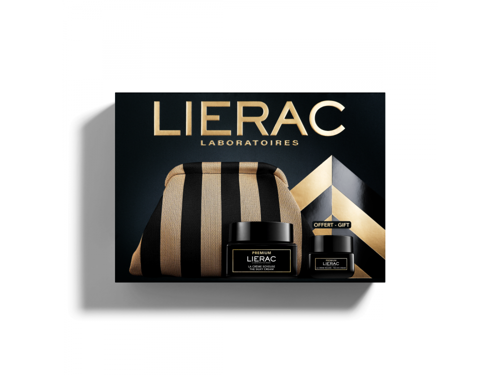 Lierac X-mas Premium Soyeuse Cream Gift Set, Κρέμα Soyeuse 50ml & Δώρο Κρέμα Ματιών, 20ml