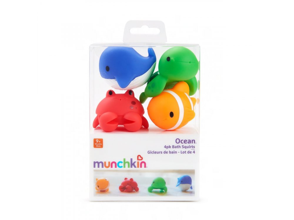 Munchkin Ocean Bath Squirts, 4τμχ