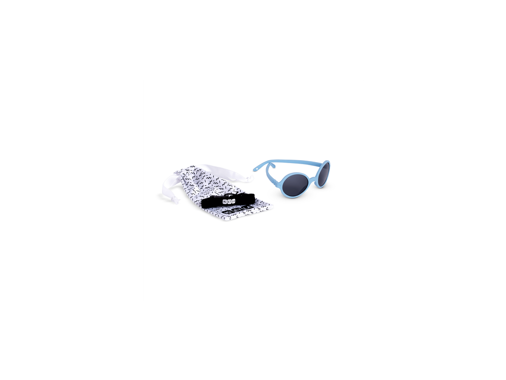 KiETLA Rozz Round Light Blue, Άθραυστα Γυαλιά Ηλίου για 1-2 ετών