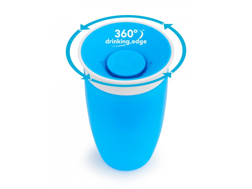 Munchkin Miracle 360 Trainer Cup 12m+, Μπλέ 296ml