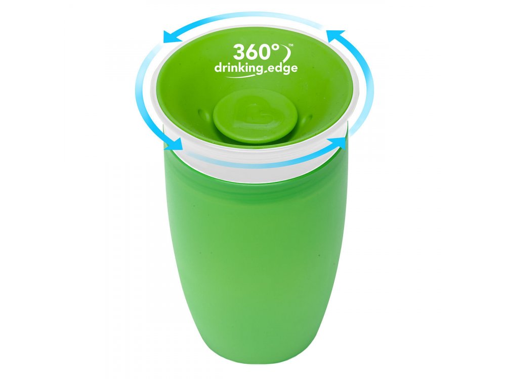 Munchkin Miracle 360 Trainer Cup 12m+, Πράσινο 296ml