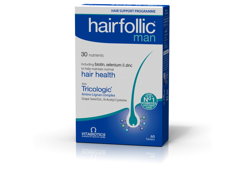 Vitabiotics Hairfolic® Man 60tabs