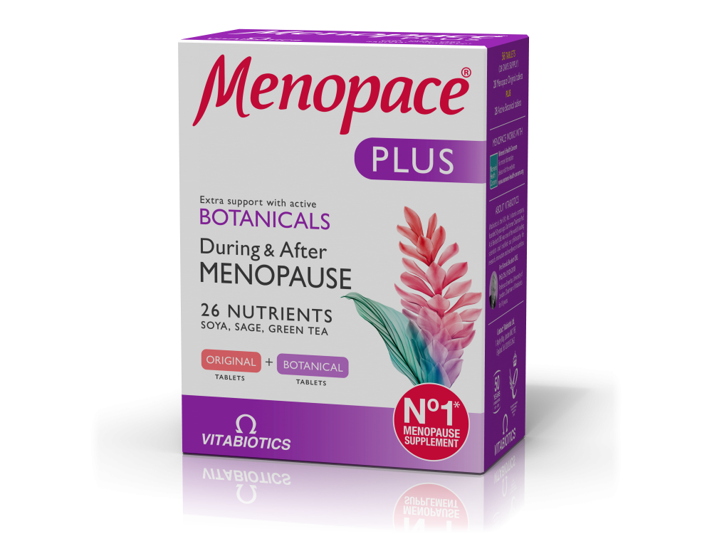Vitabiotics Menopace® Plus 28 Tabs & 28 Tabs