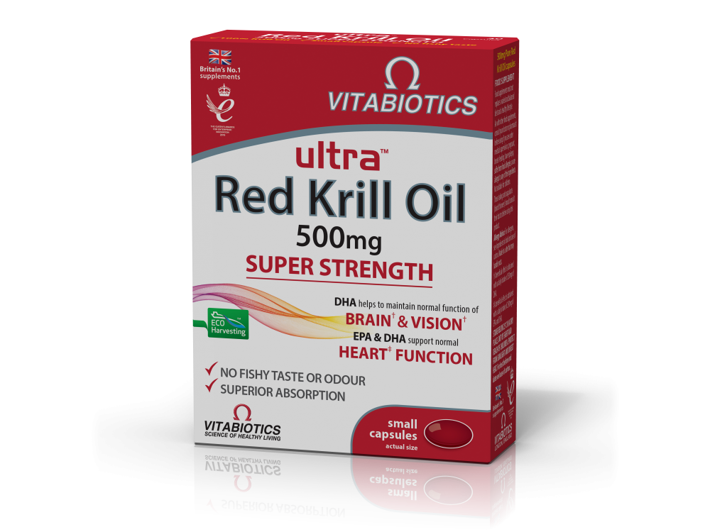 Vitabiotics Ultra® Red Krill Oil 30caps