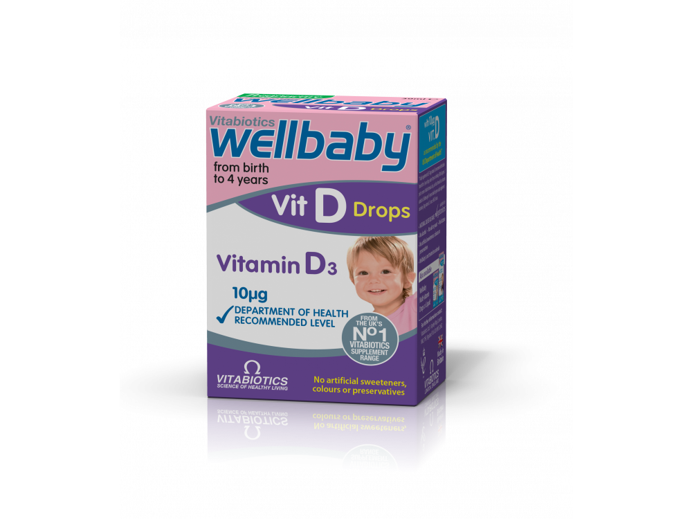 Vitabiotics Wellbaby® Vitamin D Drops 30ml
