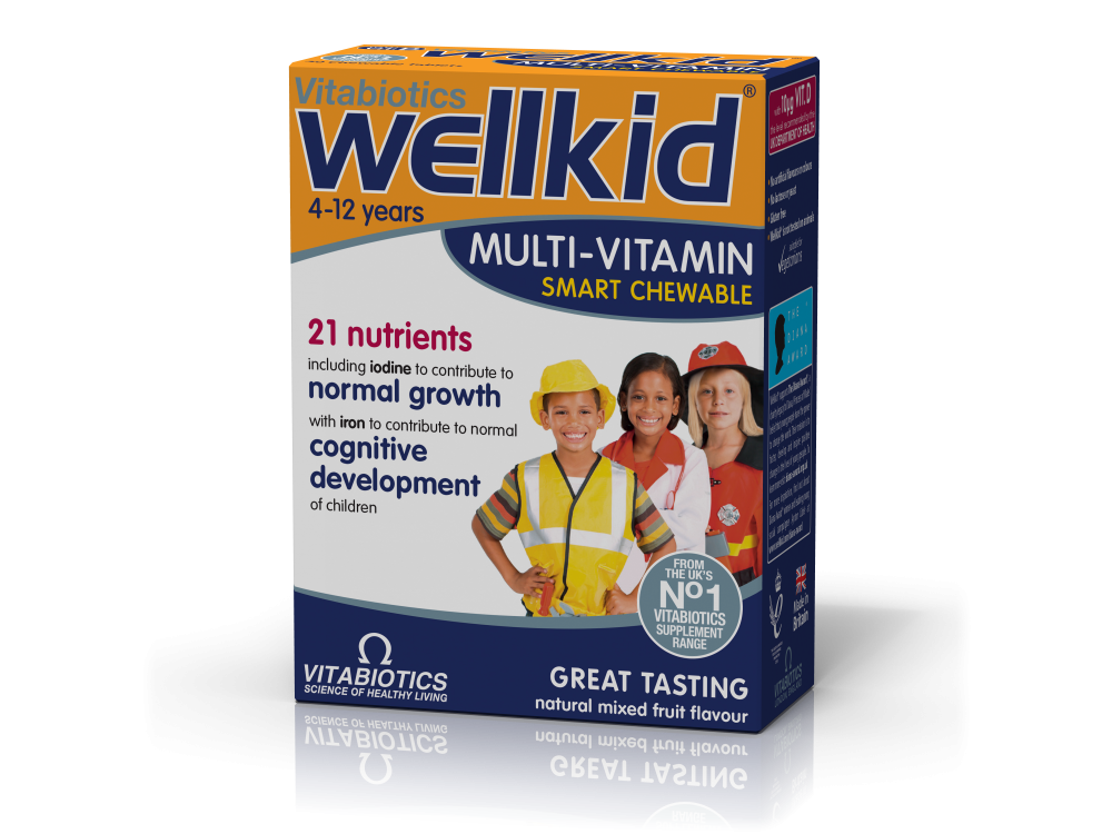 Vitabiotics Wellkid® Multi-Vitamin Smart Chewable 30 Tabs