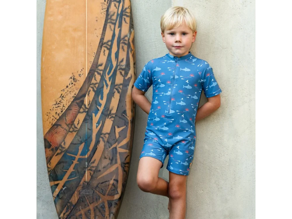 Fresk Ολόσωμο μαγιό σορτς με προστασία UV50 Shark 86/92, (2 ετών)