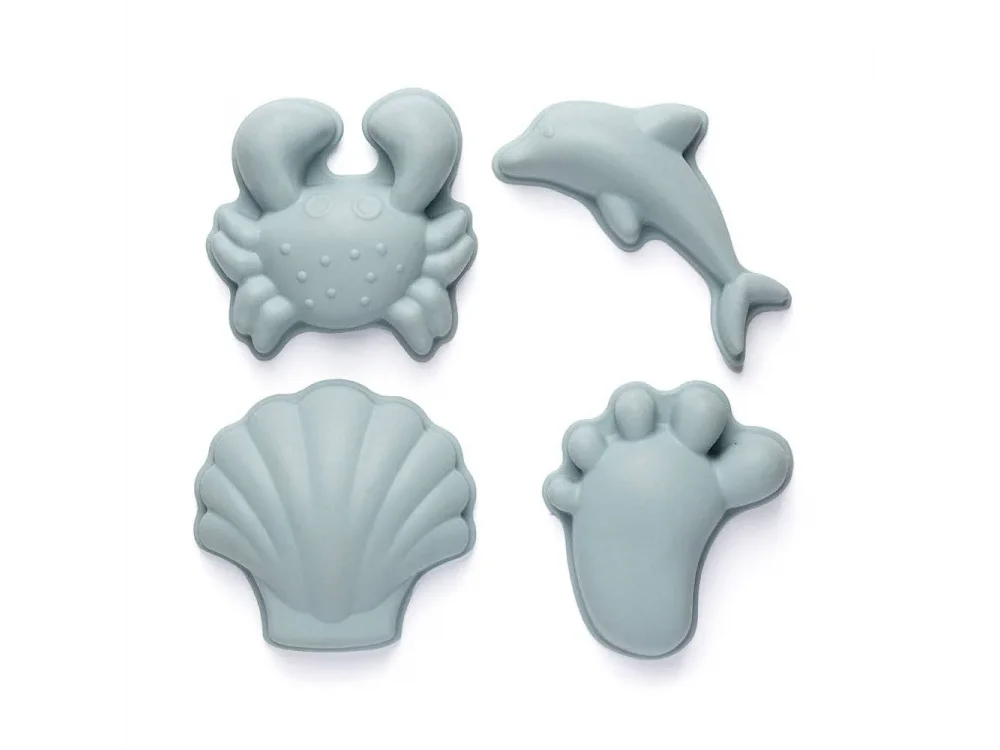 Scrunch Moulds, Kαλούπια Σιλικόνης, Sage Green, 4τμχ