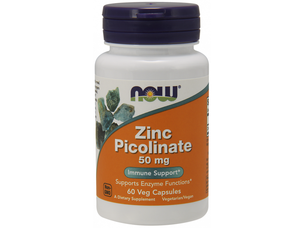 Now Zinc Picolinate 50mg 60caps
