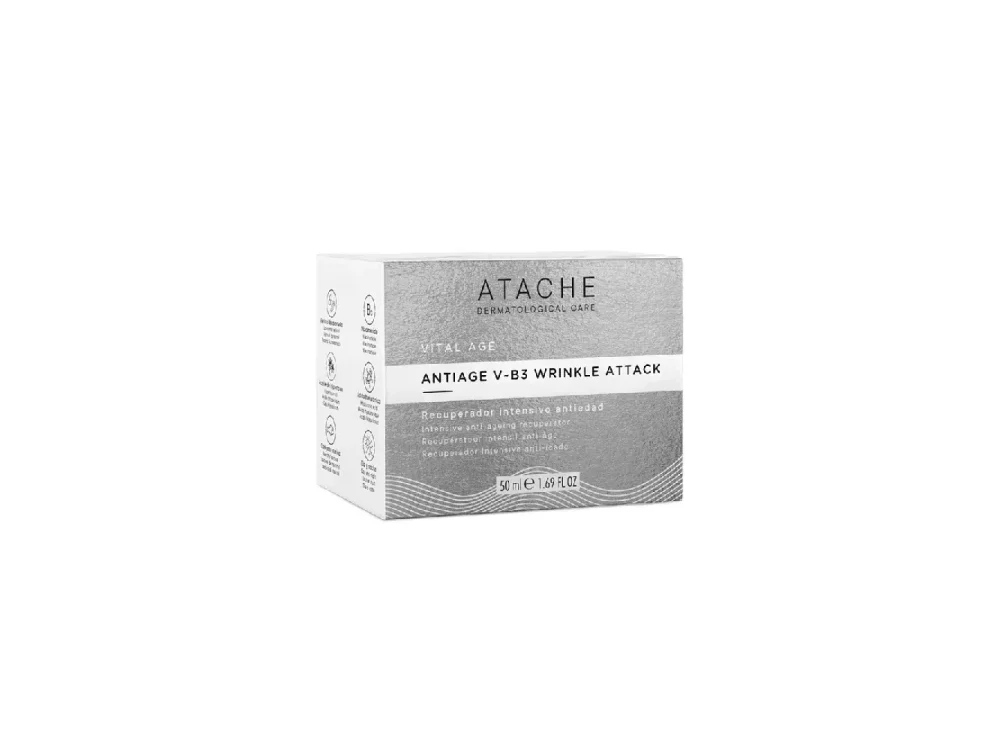 Atache Vital Age Antiage V-B3 Wrinkle Attack Κρέμα Αναζωογόνησης με Ρετινόλη και Νιασιναμίδη, 50ml