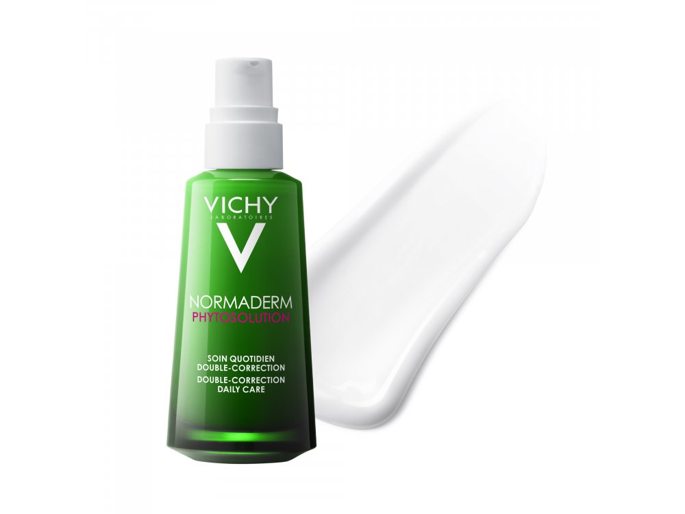 Vichy Normaderm Phytosolution Double Correction, Ενυδατική Κρέμα Προσώπου για Ακμή 50ml
