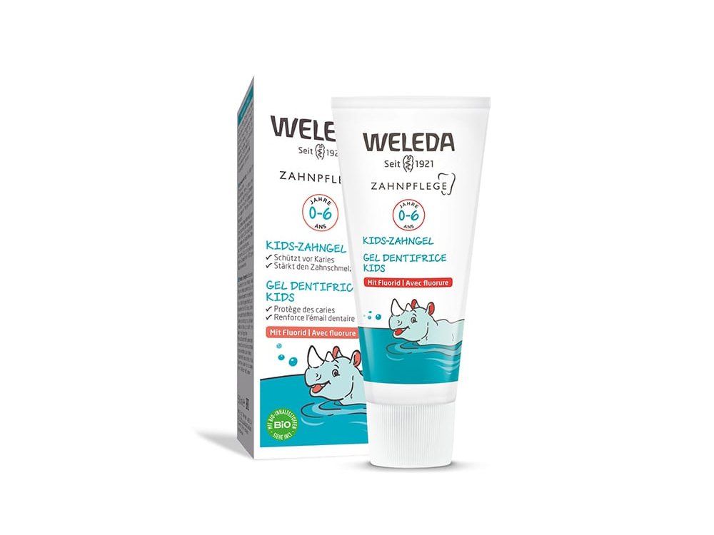 Weleda Kids Dental Gel, Παιδική Οδοντόκρεμα με Φθόριο Εώς 6 ετών, 50ml