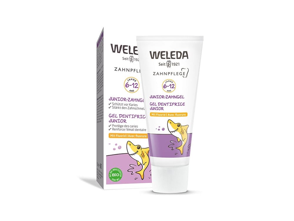Weleda Junior Dental Gel, Παιδική Οδοντόκρεμα με Φθόριο 6-12 ετών, 50ml
