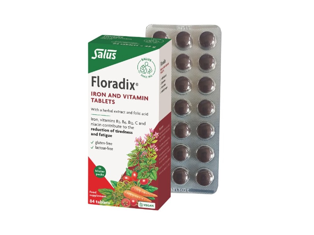 Salus Floradix Tablets, 84tabs