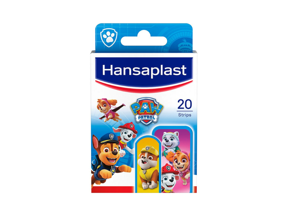 Hansaplast Paw Patrol Strips Παιδικά Επιθέματα Πληγών, 20τμχ