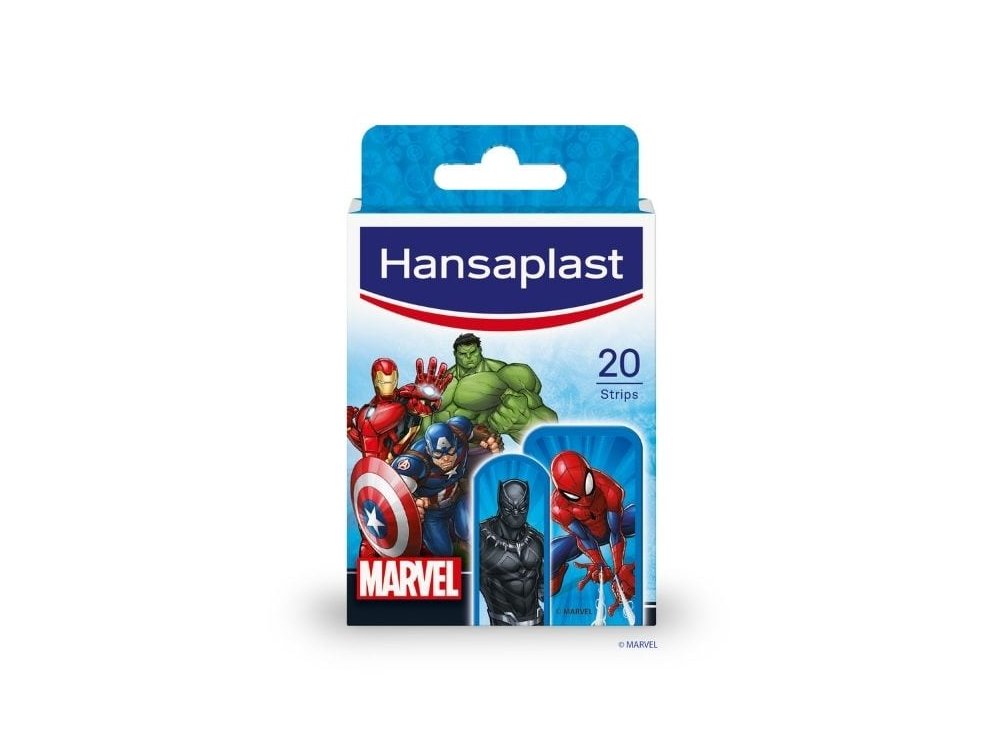 Hansaplast Marvel Αυτοκόλλητα Επιθέματα, 20τμχ