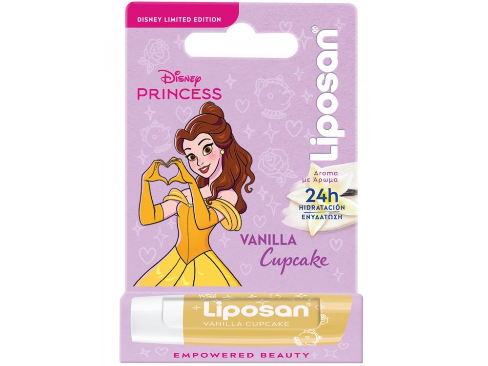 Liposan Disney Princess Cupcake, Παιδικό Lip Balm, 4.8gr