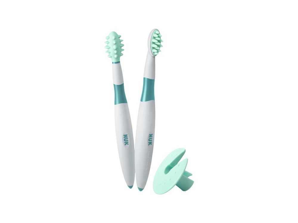 Nuk Set Εκπαιδευτικές Οδοντόβουρτσες 6-15 Μηνών 2τμχ