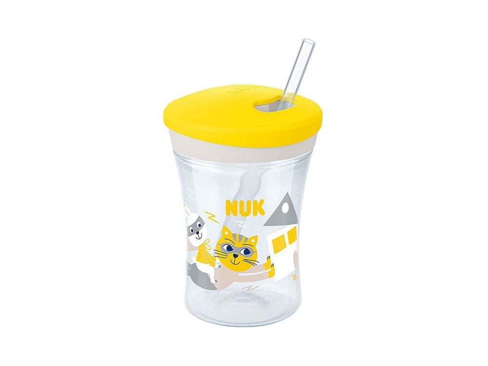 Nuk Action Cup, Εκπαιδευτικό Κύπελλο με Καλαμάκι 12m+, 230ml