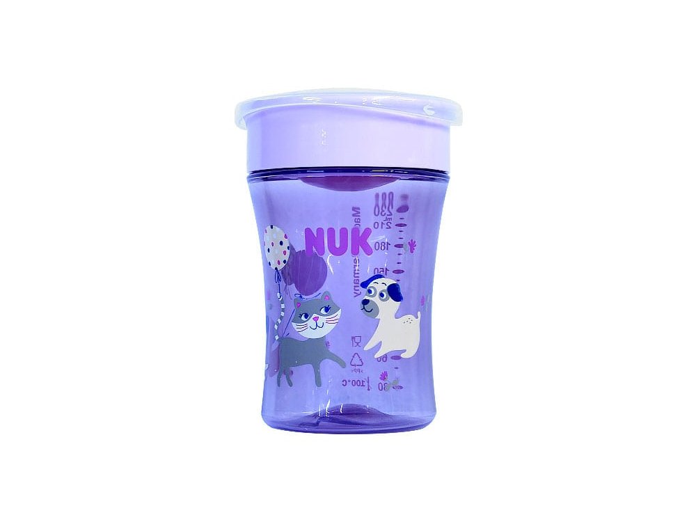 Nuk Magic Cup, Παγουράκι με Καινοτόμο Χείλος, 8m+, 230ml