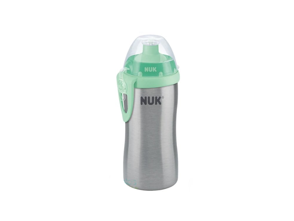 Nuk First Choice Junior Cup Ανοξείδωτο Παγουράκι με Στόμιο 18m+, 215ml