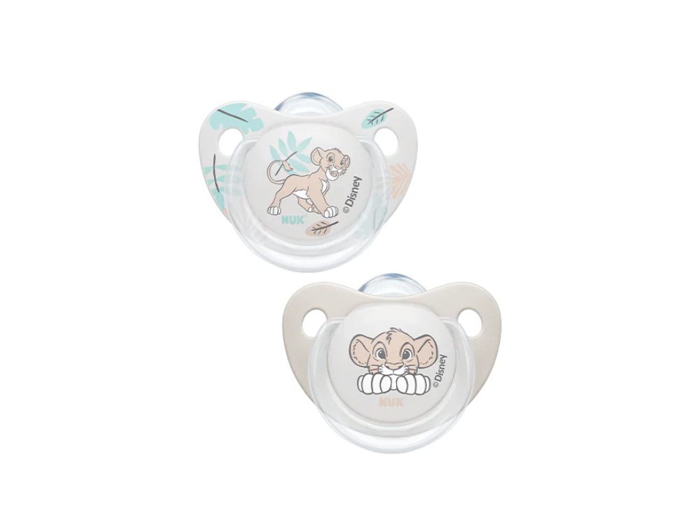 Nuk Disney The Lion King, Πιπίλες Σιλικόνης 6-18 μηνών, 2τεμ