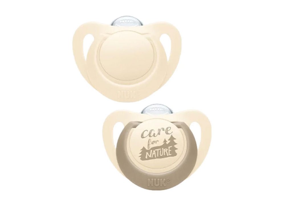 Nuk for Nature, Πιπίλα Σιλικόνης 6-18m, 2τεμ