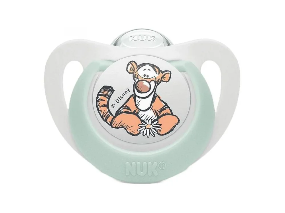 Nuk Star Disney, Πιπίλα Σιλικόνης με Θήκη 6-18m, 1τεμ