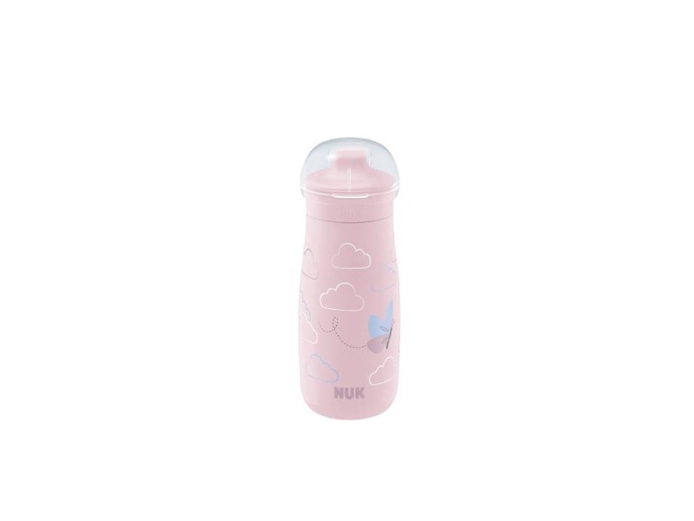 Nuk Mini-Me Sip, Παγουράκι με Ρύγχος 9m+ σε Χρώμα Ροζ, 300ml