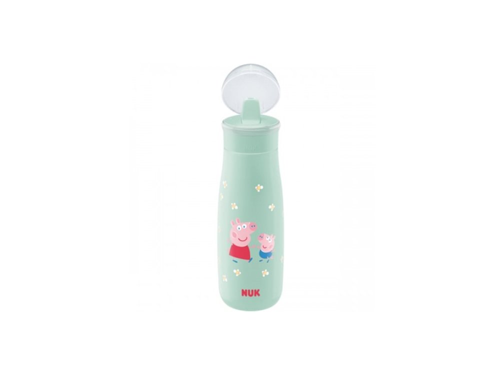 Nuk Mini-Me Flip Peppa Pig, Παγουράκι με Ρύγχος 2 σε 1 για 12m+, 450ml