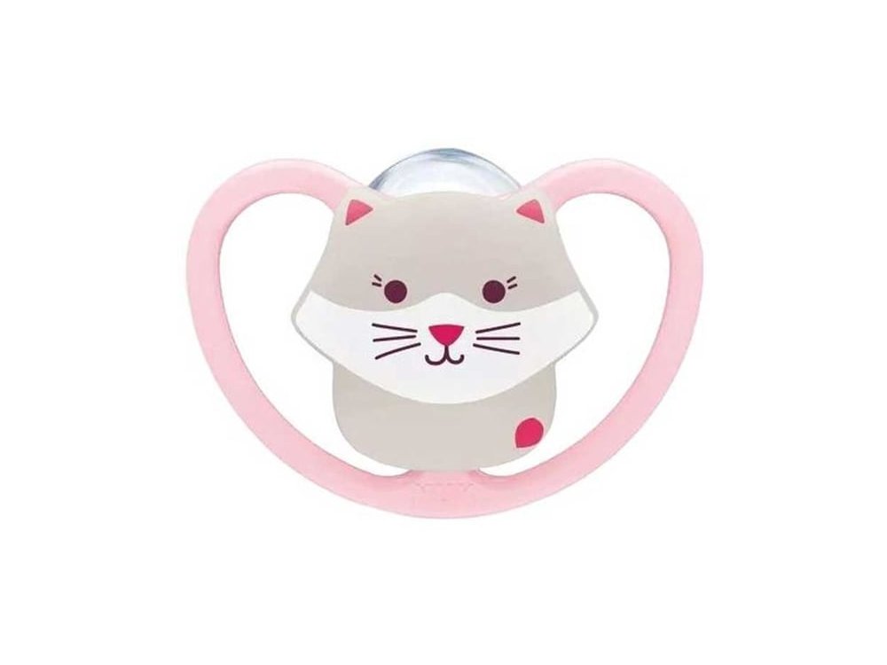 NUK Perfect Match Air Πιπίλα Σιλικόνης με Θήκη 6-18m, 1τμχ