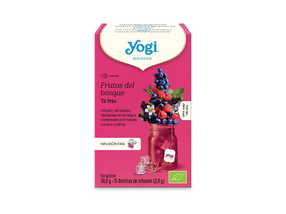 Yogi Tea Cold Brew Βιολογικό Τσάι Φρούτα του Δάσους 15x2g
