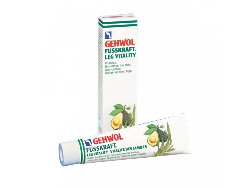 Gehwol Fusskraft Leg Vitality, Περιποιητική και τονωτική κρέμα για γάμπες, 125ml