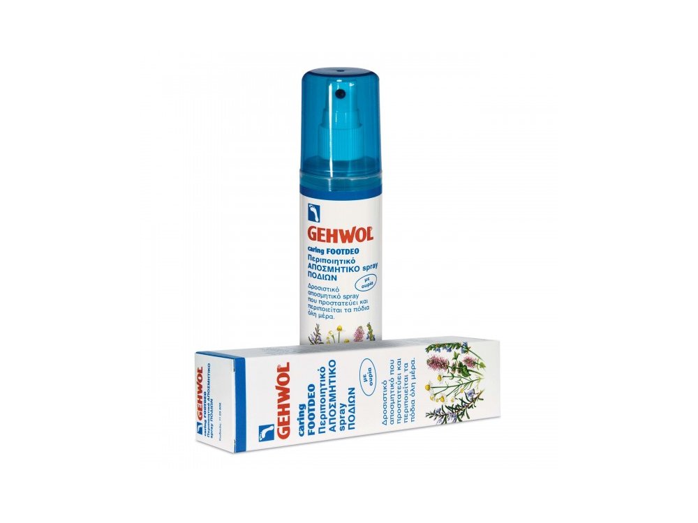 Gehwol Caring Footdeo Spray, Αποσμητικό spray ποδιών, 150ml