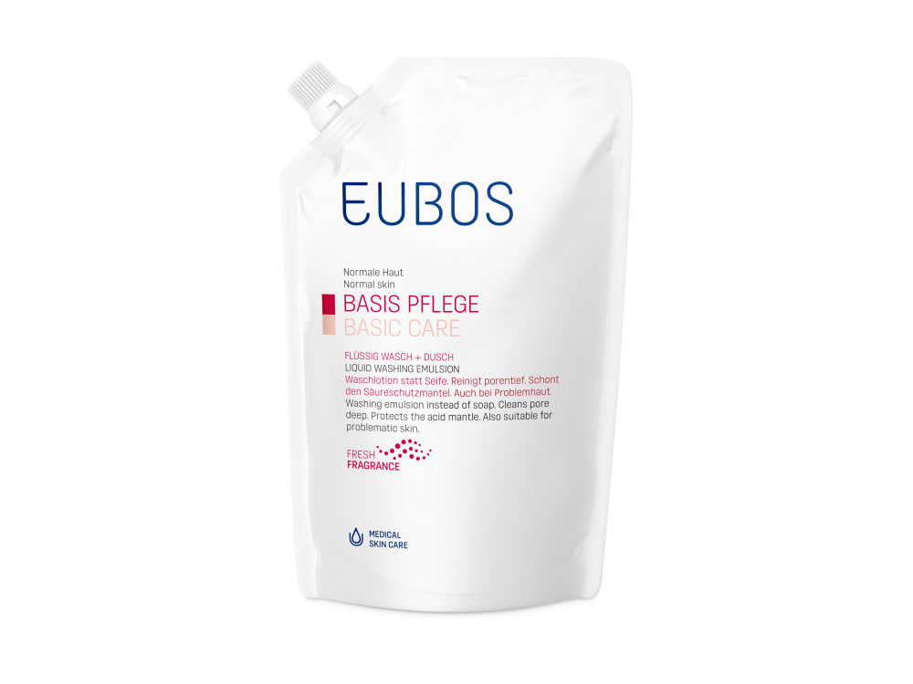 Eubos Liquid Washing Emulsion Red Refill Ανταλλακτικό, 400ml