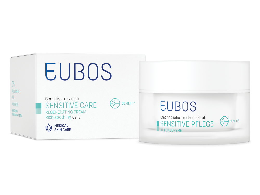 Eubos Night Cream Regenerating, Αναπλαστική & Αντιγηραντική Κρέμα Νύχτας για Ευαίσθητη & Ξηρή Επιδερμίδα 50ml