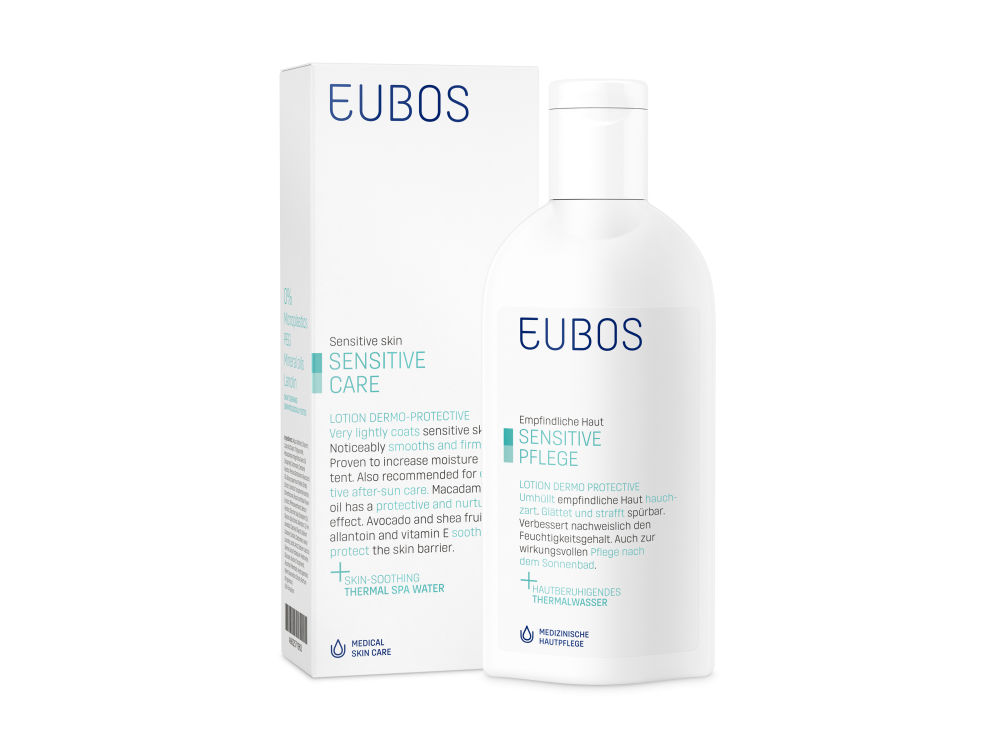 Eubos Sensitive Lotion Dermo-Protective, Ενυδατική λοσιόν Σώματος για κάθε τύπο δέρματος, 200ml
